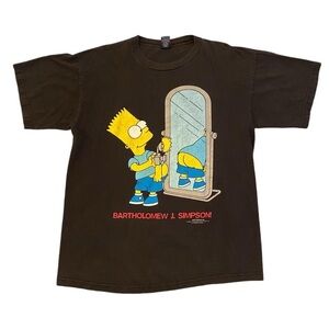 Bart Simpson Graphic T-Shirt - Black